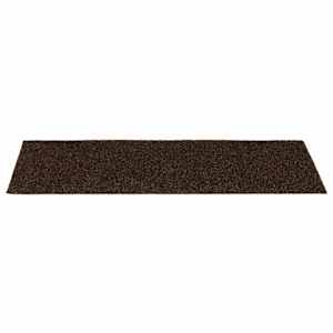 Schodové rohože samolepicí 15 ks 60 x 25 cm hnědé obdélníkové - obrázek 4