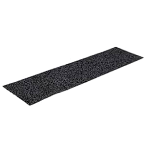 vidaXL Tapis d'escalier autocollants Rectangulaire 15 pcs 76x20cm Gris