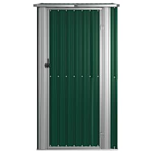 Zahradní domek zelený 118,5 x 97 x 209,5 cm pozinkovaná ocel - obrázek 4