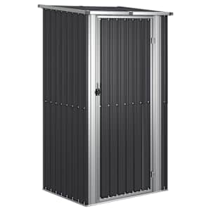 vidaXL aiakuur, hall, 118,5x97x209,5 cm, tsingitud teras