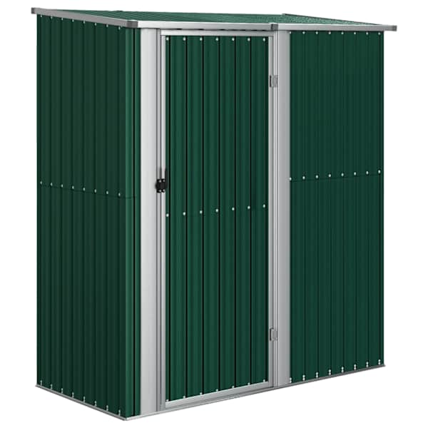 vidaXL aiakuur, roheline, 180,5 x 97 x 209,5 cm, tsingitud teras