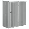 vidaXL aiakuur, hall, 180,5x97x209,5 cm, tsingitud teras