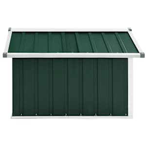 Přístřešek pro robotickou sekačku 92x97x63 cm pozinkovaná ocel - obrázek 4