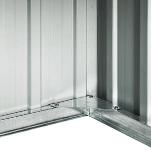 Přístřešek pro robotickou sekačku 92x97x63 cm pozinkovaná ocel - obrázek 8