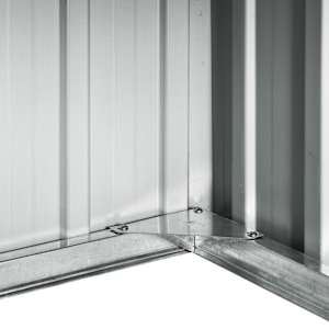 Přístřešek pro robotickou sekačku 92x97x63 cm pozinkovaná ocel - obrázek 8