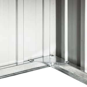 Přístřešek pro robotickou sekačku 92x97x63 cm pozinkovaná ocel - obrázek 8