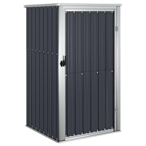 vidaXL aiakuur, antratsiithall, 88x89x161 cm, tsingitud teras