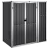 vidaXL aiakuur, antratsiithall, 161x89x161 cm, tsingitud teras