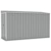 vidaXL seina aiakuur, hall, 118x382x178 cm, tsingitud teras