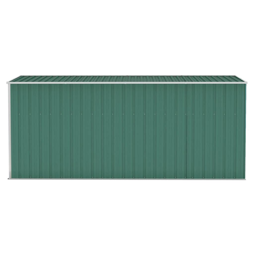 Storage Shed Wall-mounted Garden Shed for Backyard Galvanized Steel vidaXL - Picture 29 of 60