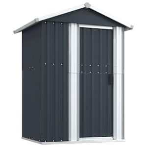 vidaXL aiakuur, antratsiithall, 126 x 97,5 x 177 cm, tsingitud teras