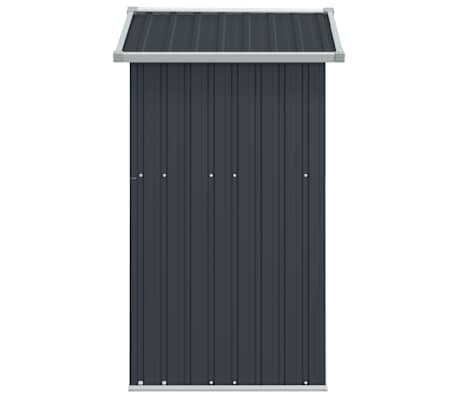Abri de jardin vidaXL Tuinschuur 126x97,5x177 cm gegalvaniseerd staal