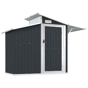 vidaXL aiakuur, antratsiithall, 270x130x208,5 cm, tsingitud teras