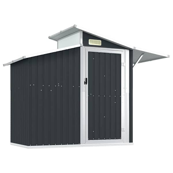 vidaXL aiakuur, antratsiithall, 270x130x208,5 cm, tsingitud teras