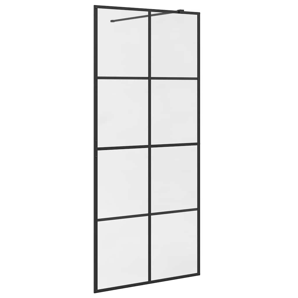 Thumbnail - vidaXL Duschwand für Begehbare Dusche mit Klarem ESG Glas 90x195 cm