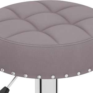 Barové židle 2 ks taupe textil - obrázek 7