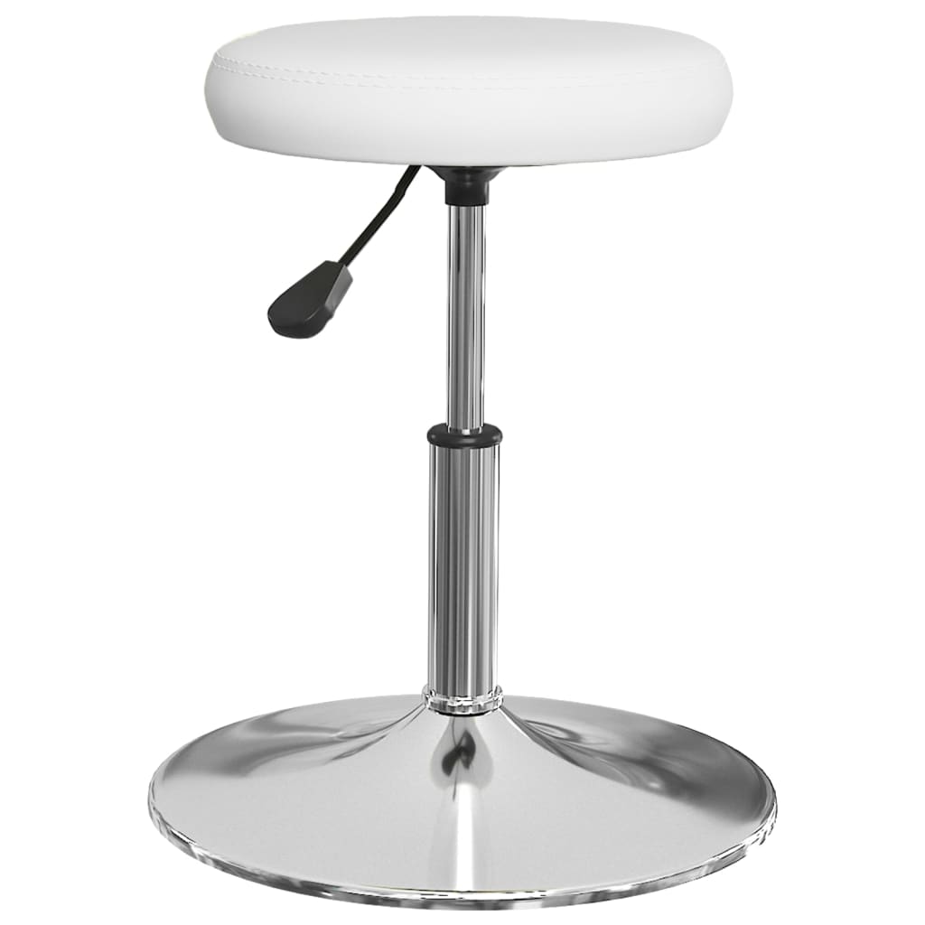 

vidaXL Eetkamerstoelen 2 st kunstleer wit