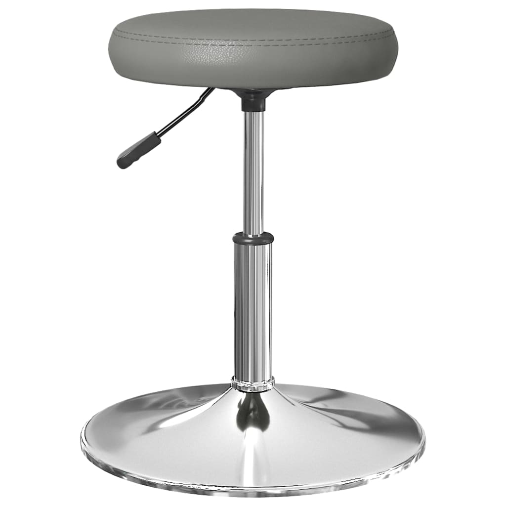 

vidaXL Eetkamerstoelen 2 st kunstleer grijs