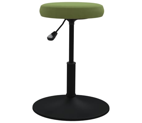 vidaXL Baro taburetė, &scaron;viesiai žalios spalvos, aksomas