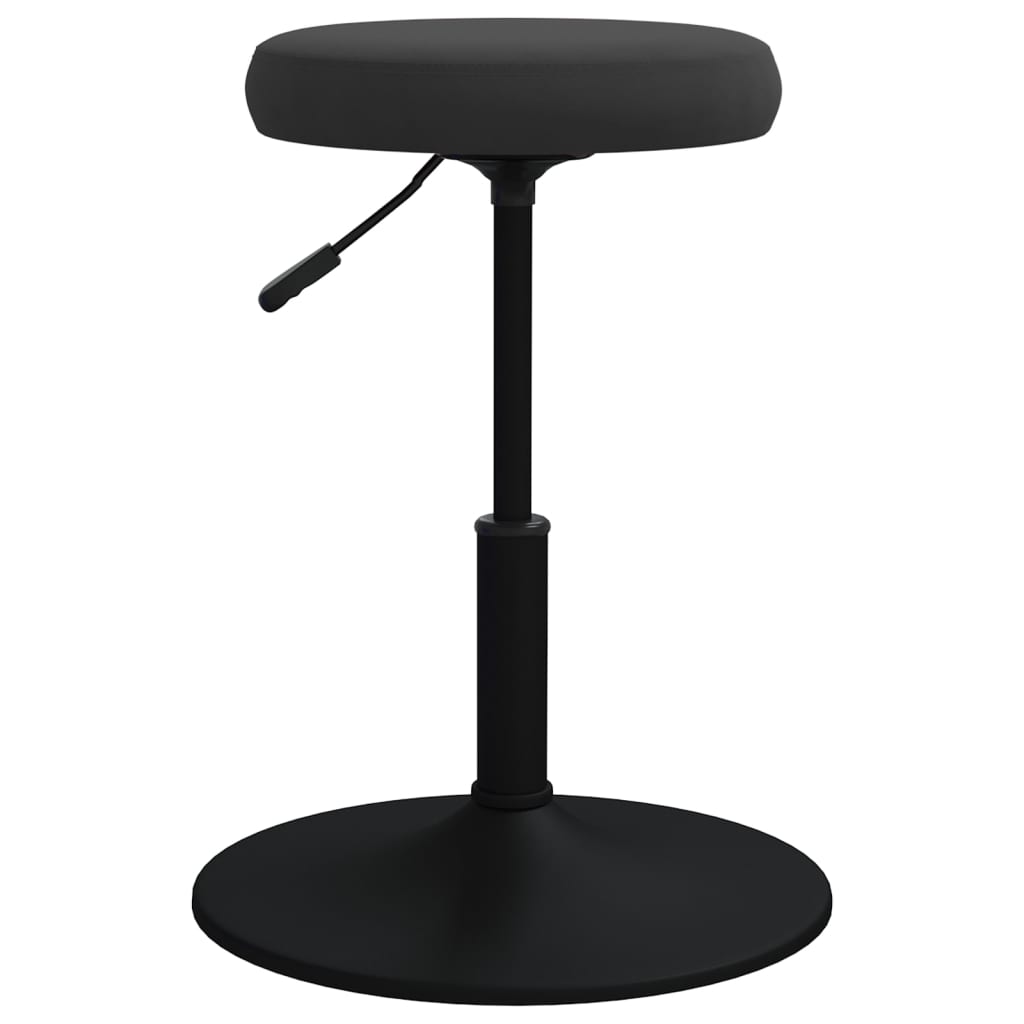 

vidaXL Eetkamerstoelen 2 st fluweel zwart