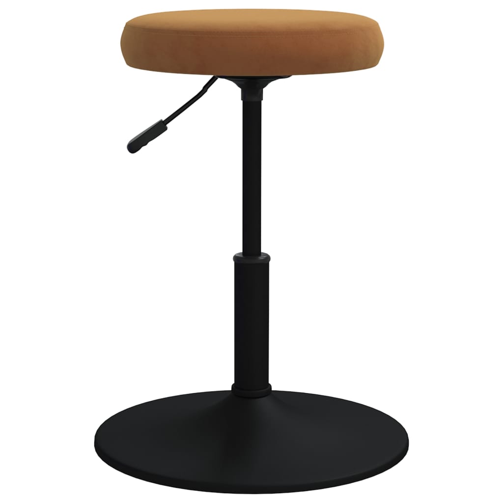 

vidaXL Eetkamerstoelen 2 st fluweel bruin