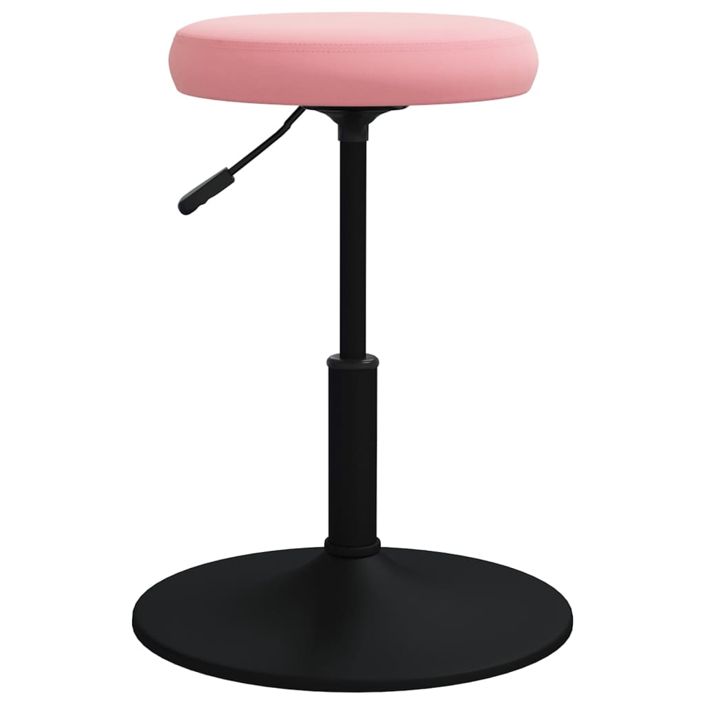 

vidaXL Eetkamerstoelen 2 st fluweel roze