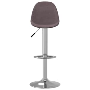 Barové židle 2 ks taupe textil - obrázek 3