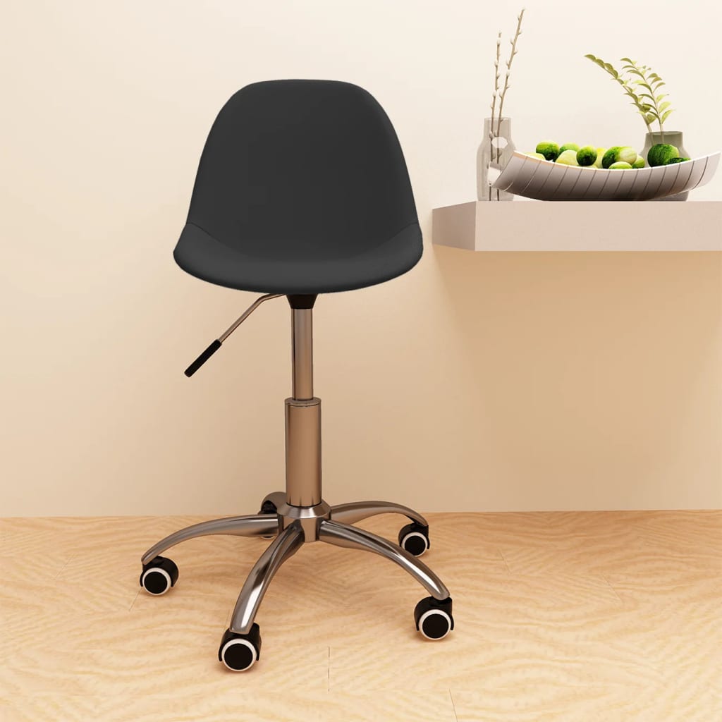 Petrashop  Otočná kancelářská židle černá textil
