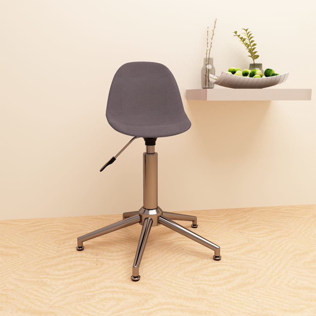 Petrashop  Otočná kancelářská židle taupe textil