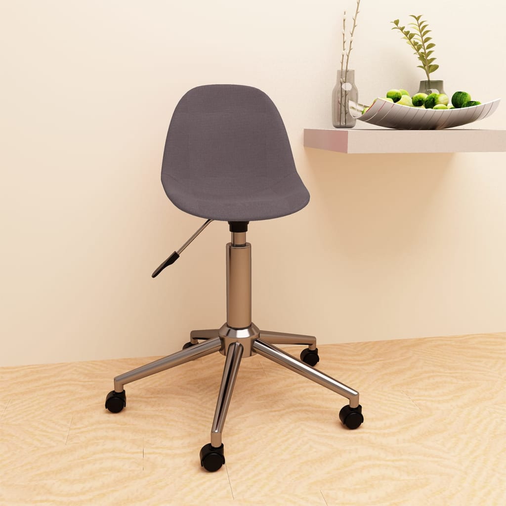 Petrashop  Otočná kancelářská židle taupe textil