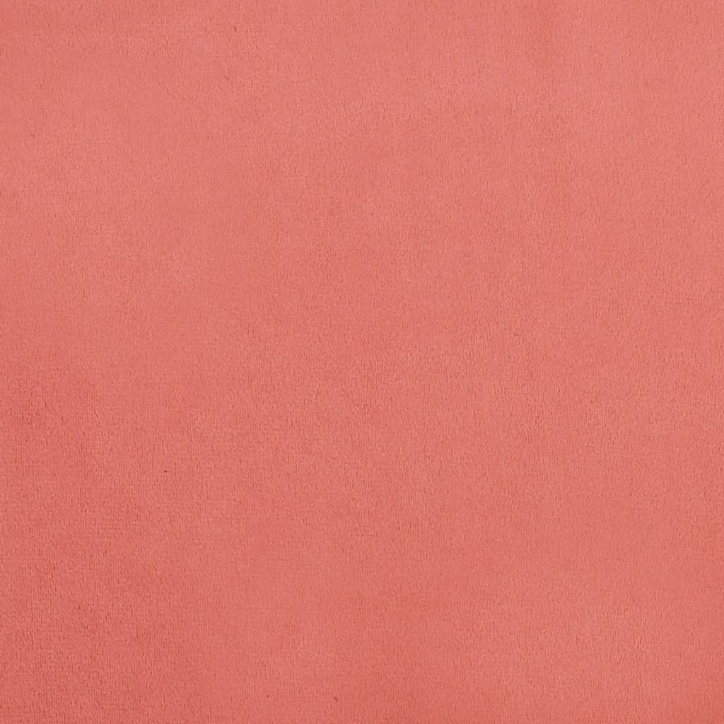 Esszimmerstuhl Drehbar Rosa Samt-8