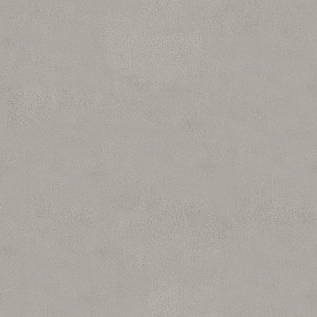 világosszürke bársony forgó étkezőszék