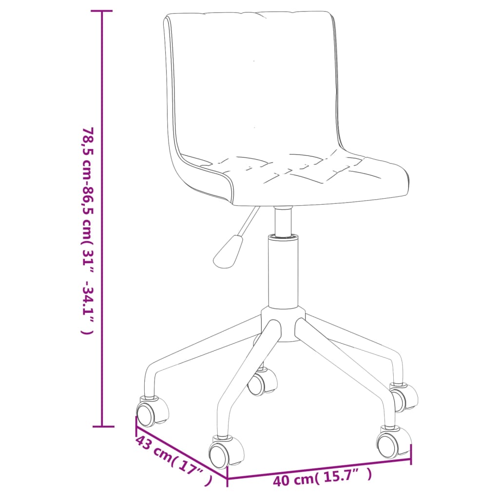 Otočné jedálenské stoličky 2 ks bledozelené zamatové