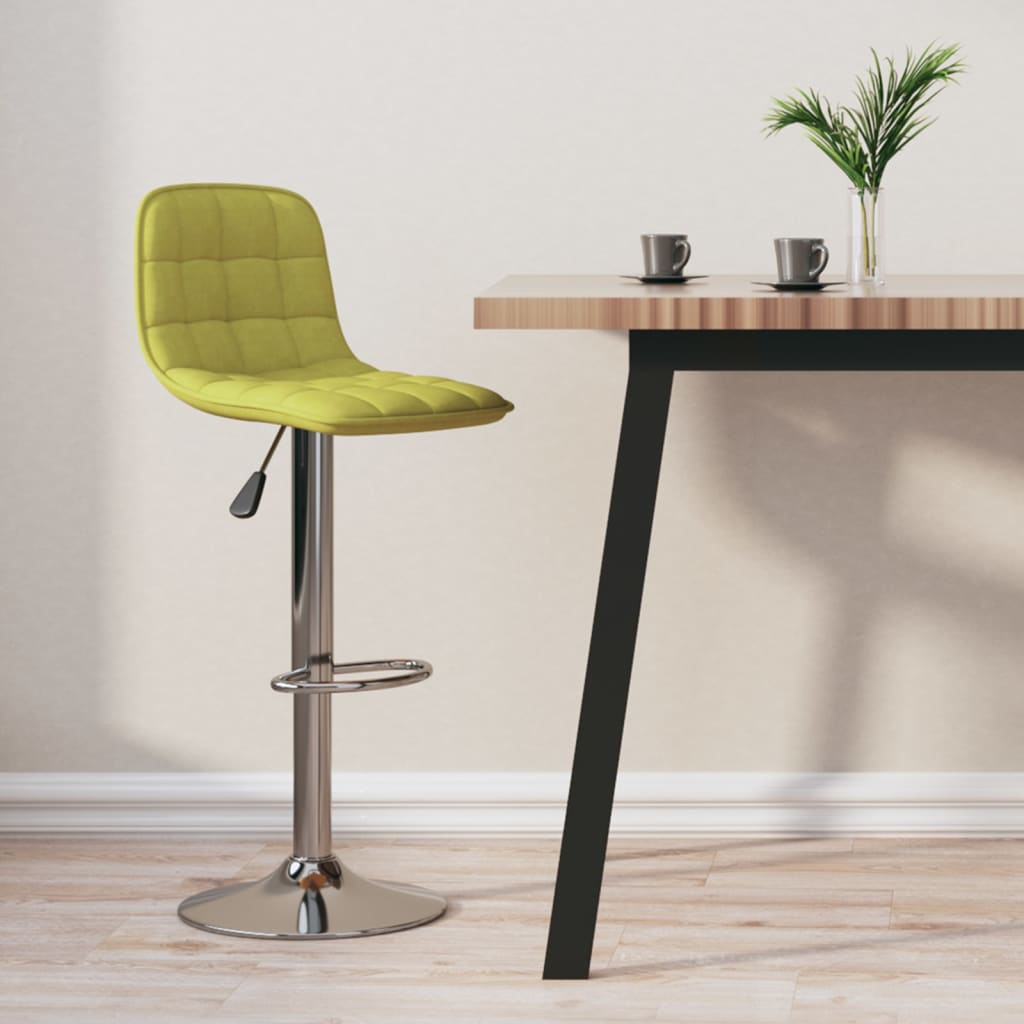 Tabouret de bar Vert Tissu