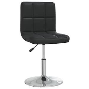 vidaXL baaripukk, must, kunstnahk