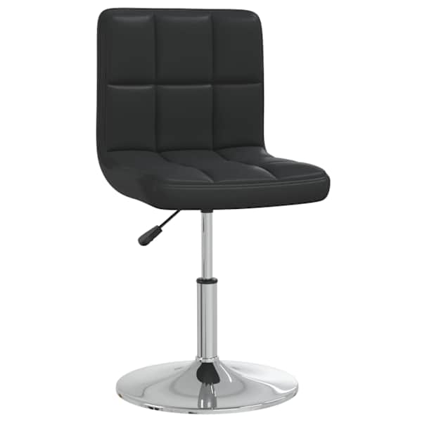 vidaXL baaripukk, must, kunstnahk