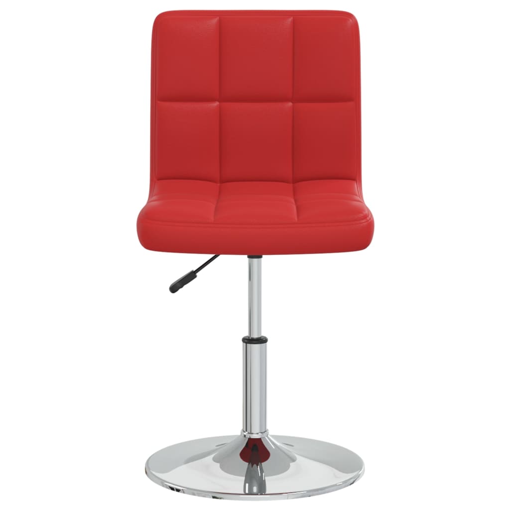 vidaXL Tabouret de bar Rouge bordeaux Similicuir