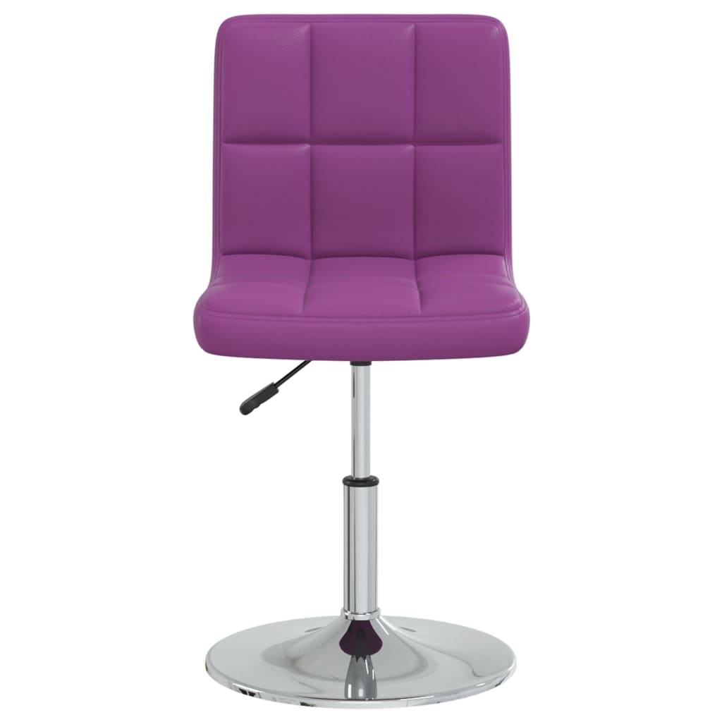 vidaXL Tabouret de bar Violet Similicuir