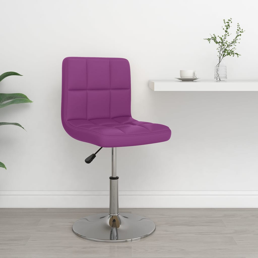 Petrashop  Barová stolička fialová umělá kůže
