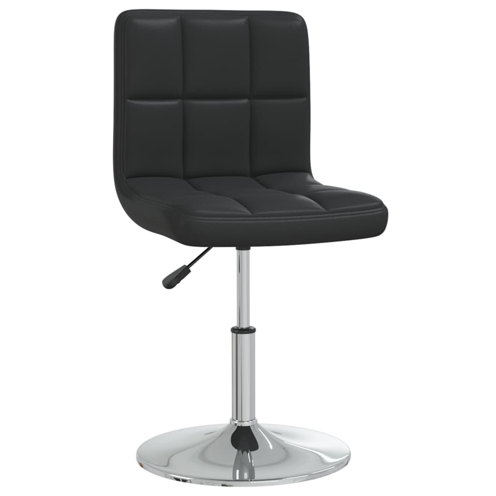 

vidaXL Eetkamerstoelen 2 st kunstleer zwart