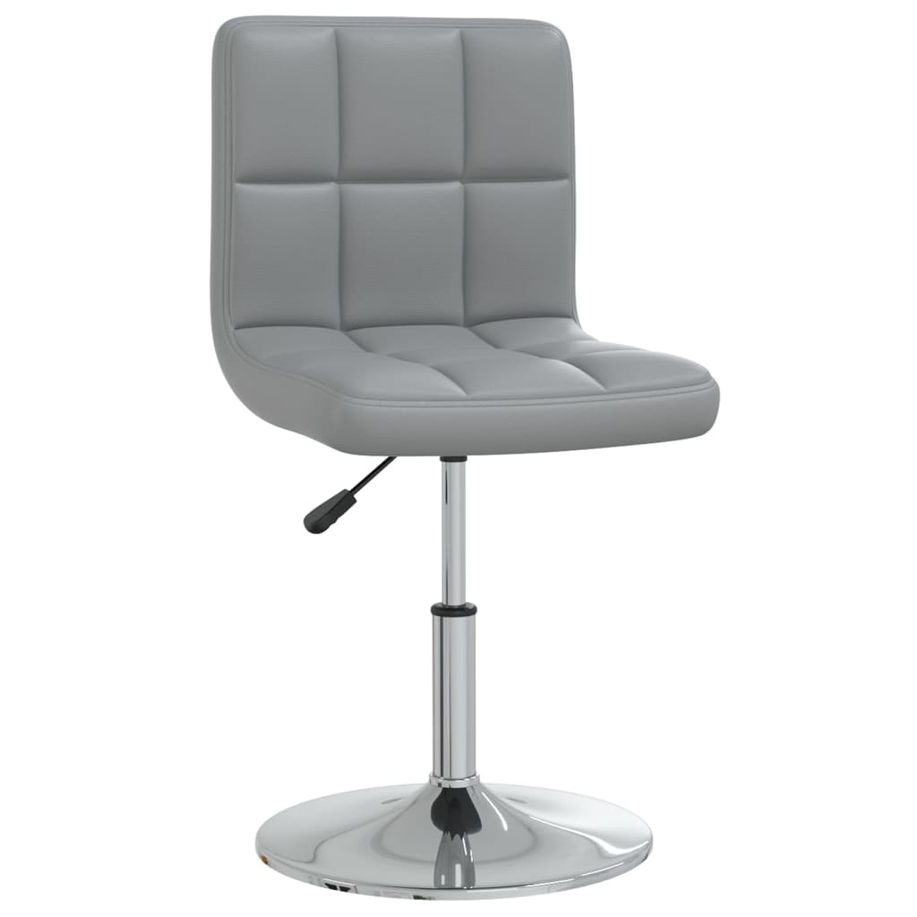 

vidaXL Eetkamerstoelen 4 st kunstleer grijs