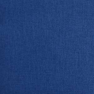 Otočná barová židle modrá textil - obrázek 7
