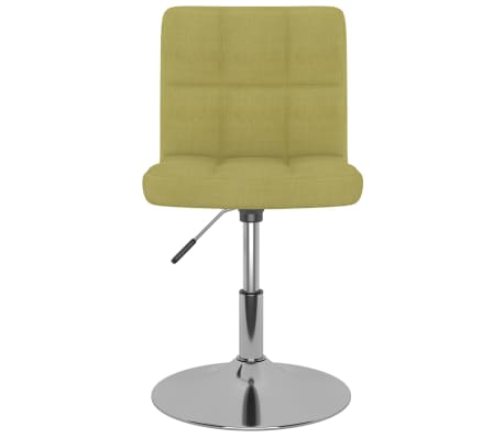 vidaXL Pasukama baro taburetė, žalios spalvos, audinys