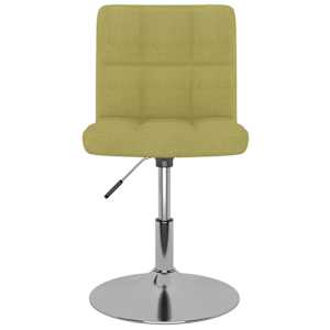 vidaXL Pasukama baro taburetė, žalios spalvos, audinys