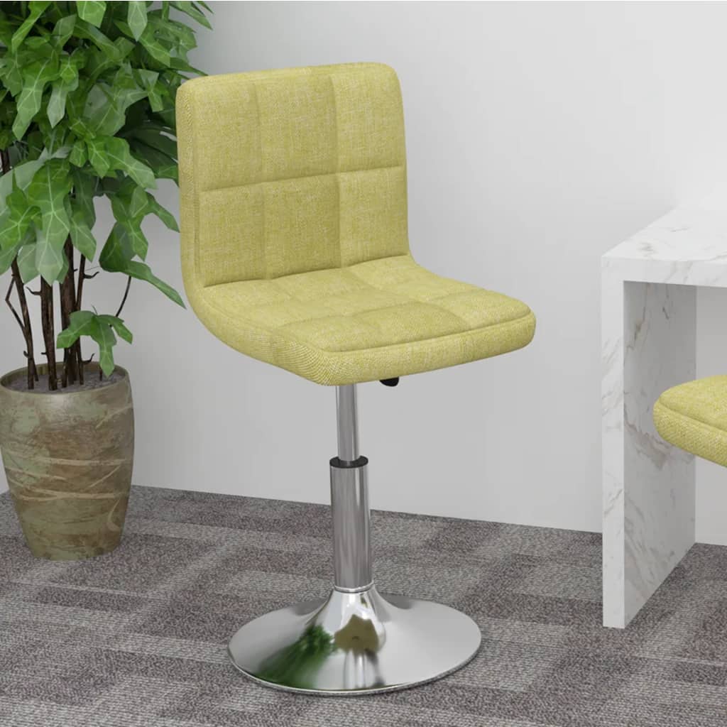 Petrashop  Otočná barová židle zelená textil