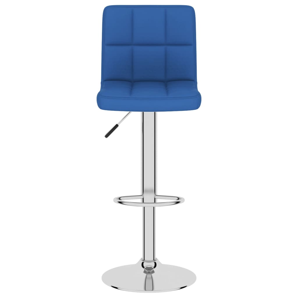 Thumbnail - vidaXL Barhocker Blau Stoff
