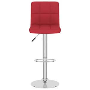 Barové stoličky 2 ks vínové textil - obrázek 4