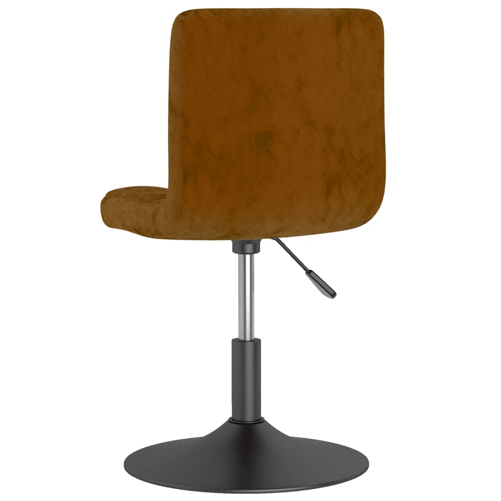 1/2/4/6x Silla de Comedor Giratoria de Terciopelo Asiento Multicolor vidaXL - Imagen 64 de 115