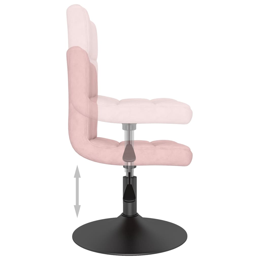 1/2/4/6x Silla de Comedor Giratoria de Terciopelo Asiento Multicolor vidaXL - Imagen 95 de 115