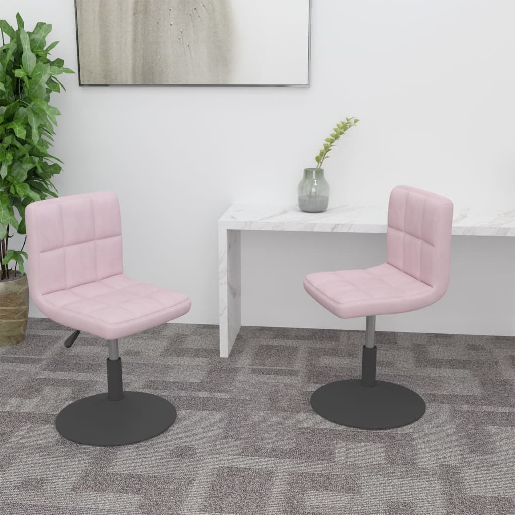 1/2/4/6x Silla de Comedor Giratoria de Terciopelo Asiento Multicolor vidaXL - Imagen 89 de 115